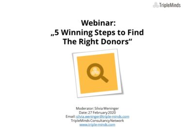 5 Winning Steps to Find the Right Donors (Presentation)